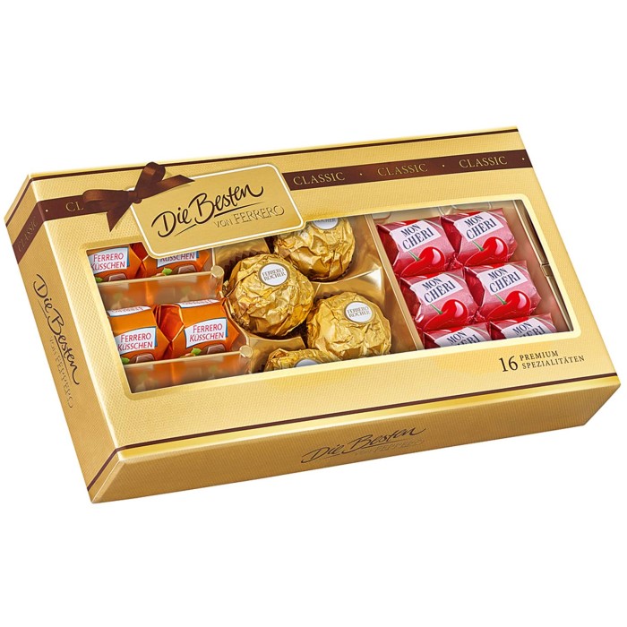 Ferrero Pralinen Mix Die Besten Classic 166g