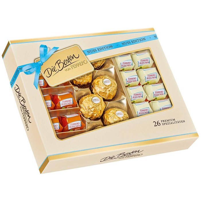 Ferrero Pralinen Mix Die Besten Nuss Edition 253g