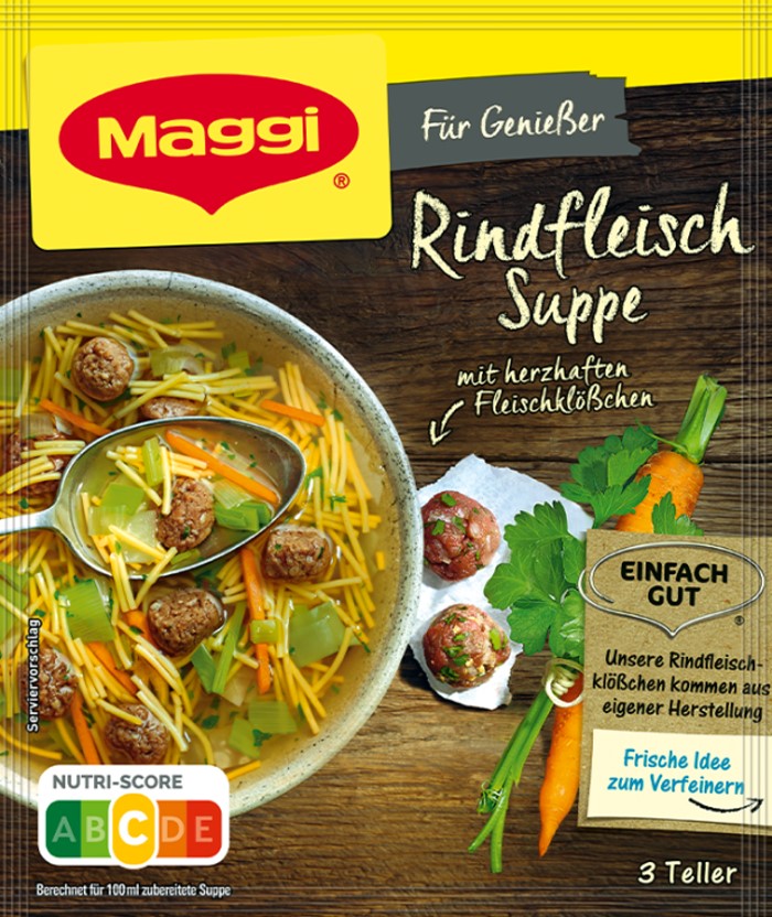 Maggi Für Genießer Rindfleischsuppe ergibt 0,75 Liter
