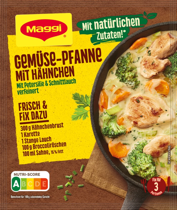 Maggi Fix für Gemüsepfanne mit Hähnchen 40g / 1.41oz