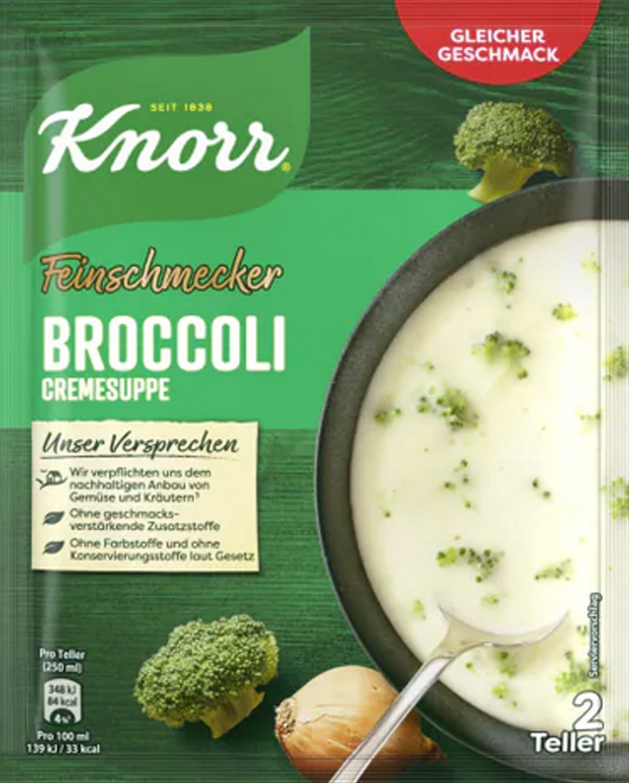 Knorr Feinschmecker Broccoli Cremesuppe