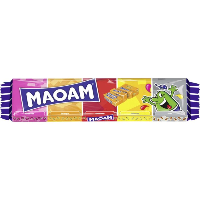 MAOAM Bloxx 5er Stange Kaubonbons 110g
