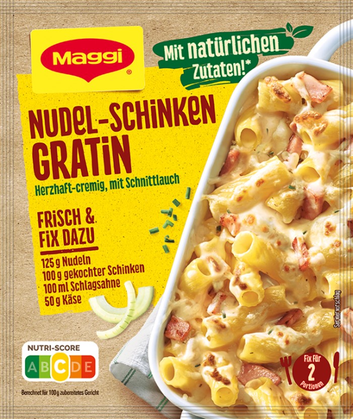 Maggi Fix für Nudel Schinken Gratin 33g / 1.16oz