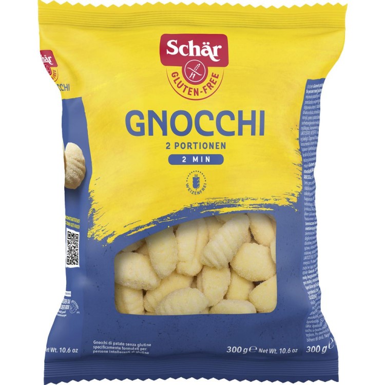 Schär Gnocchi Glutenfrei Laktosefrei Vegan 300g / 10.58oz