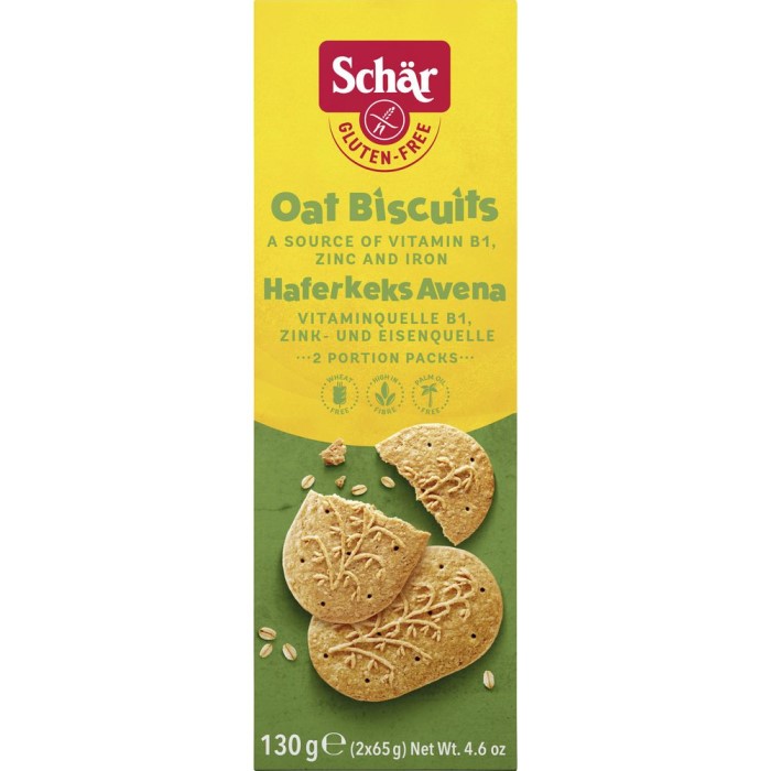 Schär Haferkekse Avena Glutenfrei 130g / 4.58oz