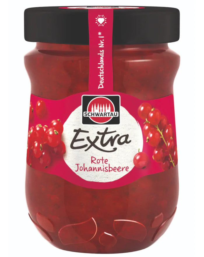 Schwartau Extra Fruchtaufstrich Rote Johannisbeere 340g / 11.99 oz