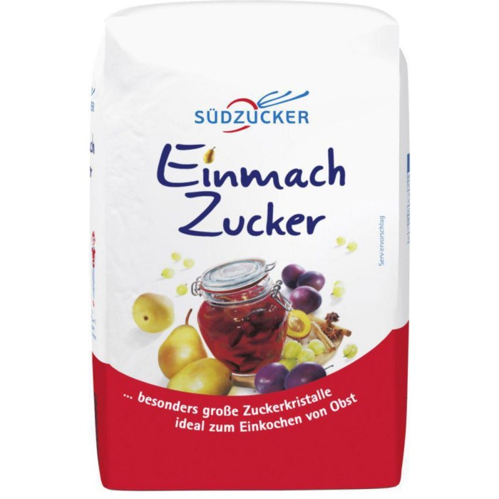Südzucker Einmachzucker 1kg / 2.20 lbs