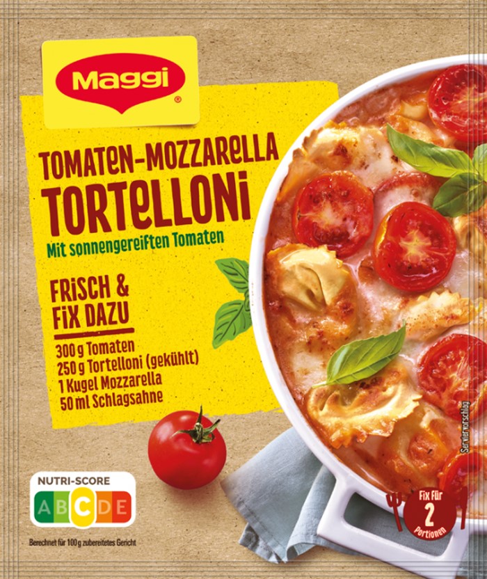 Maggi Fix für Tomaten-Mozzarella Tortelloni 34g / 1.2oz