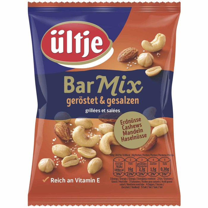 ültje Bar Nuss Mix geröstet & gesalzen 200g / 7oz