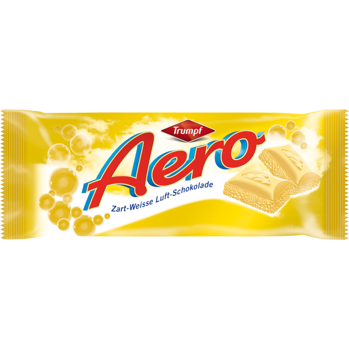 Trumpf Aero Luftschokolade Weiß 100g / 3.53oz