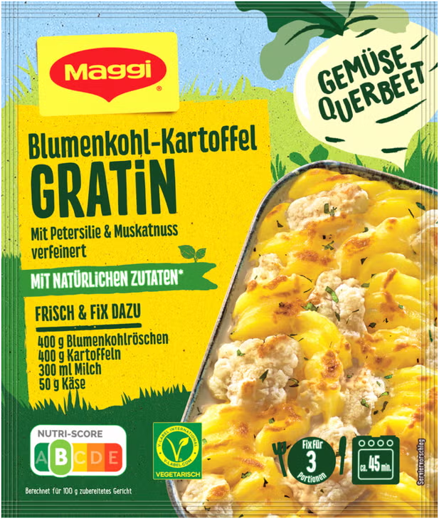 Maggi Fix für Blumenkohl-Kartoffel Gratin 51g / 1.79oz