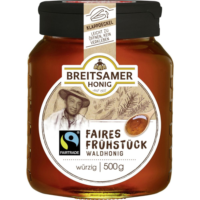 Breitsamer Faires Frühstück Waldhonig, würzig 500g / 17.63oz