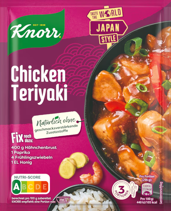 Knorr Fix für Chicken Teriyaki 40g / 1.41oz