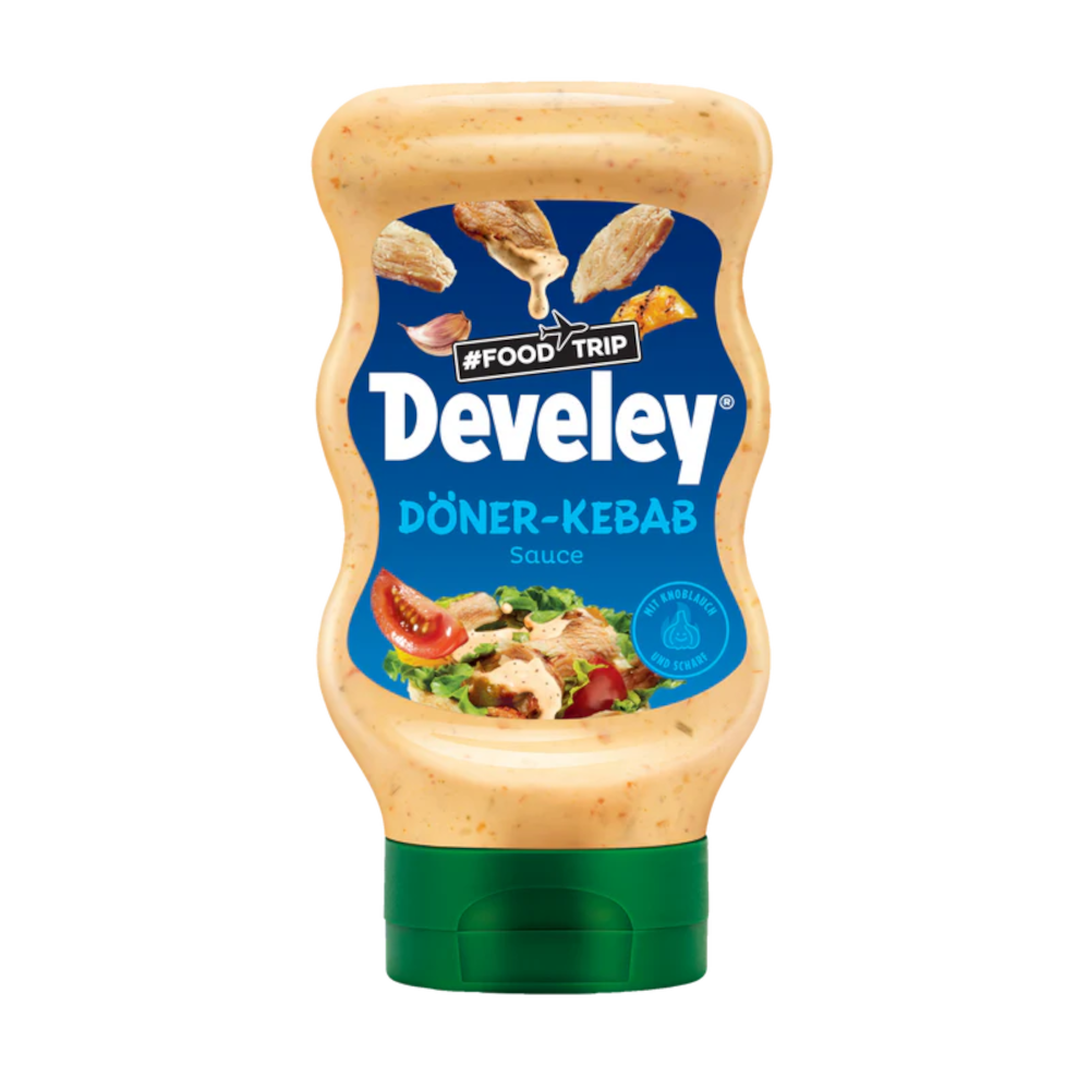 Develey Food Trip Döner-Kebab Sauce Vegan 300ml / 10.14fl.oz.