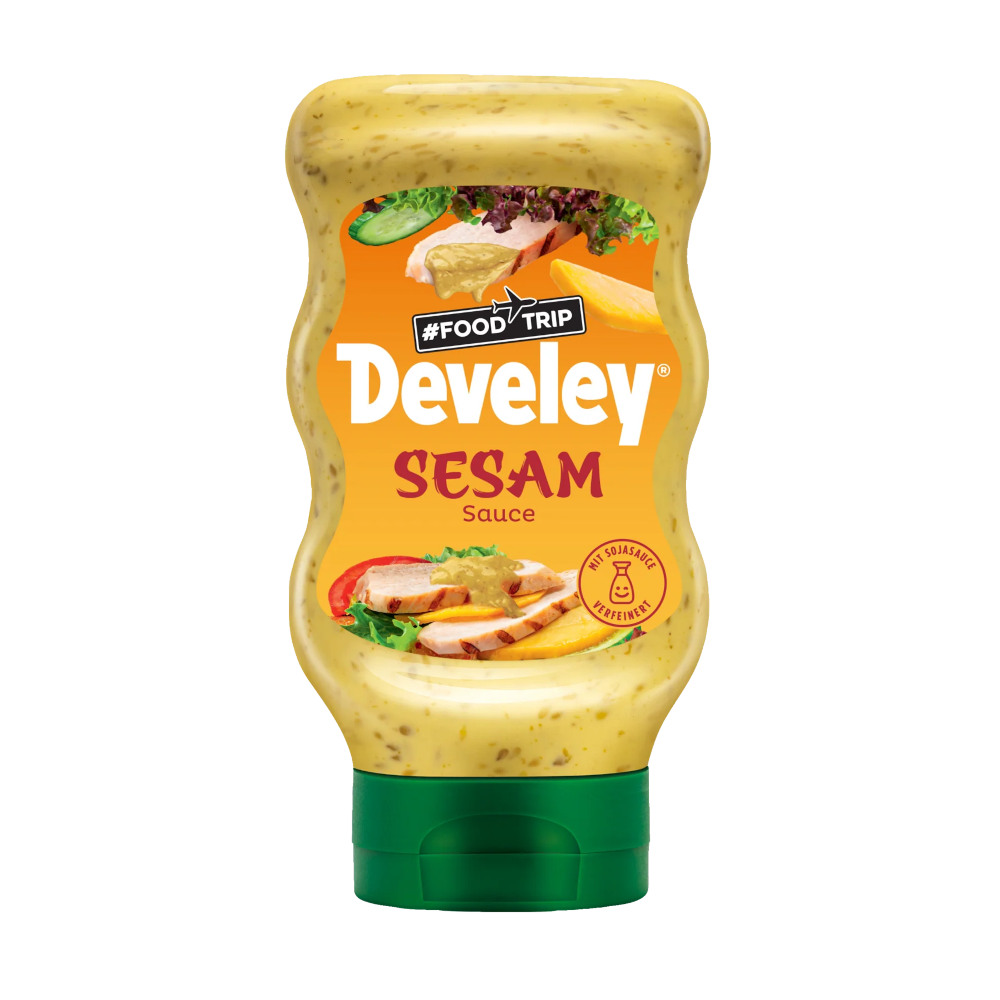 Develey Food Trip Sesam Sauce Vegan 300ml / 10.14fl.oz.