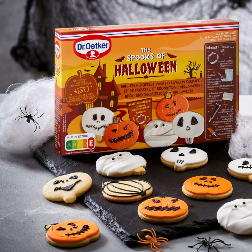 Dr. Oetker The Spooks of Halloween Cookie Deko Kit 484g