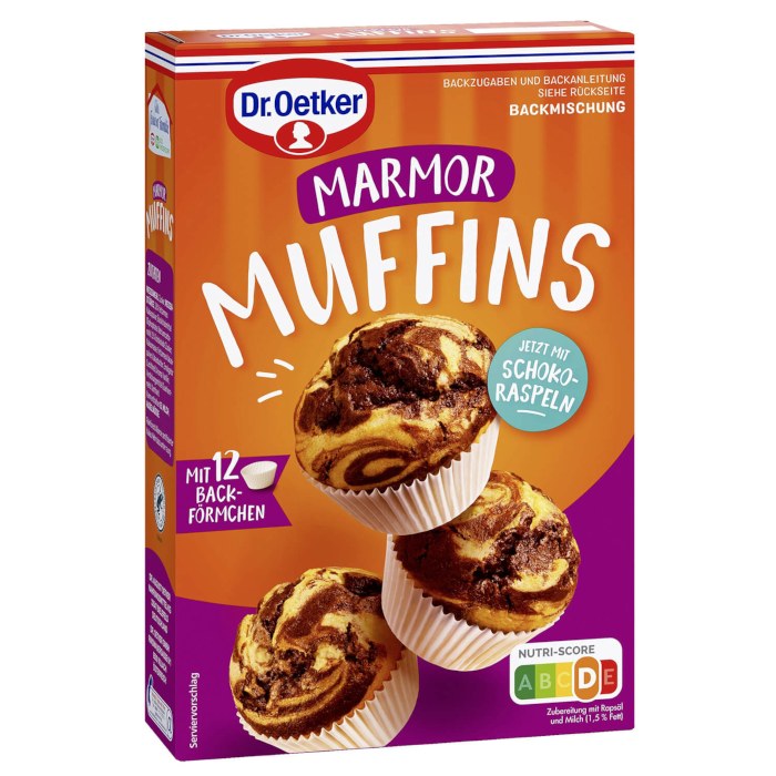 Dr. Oetker Marmor Muffins Backmischung 325g