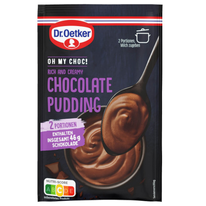 Dr. Oetker OH MY CHOC! Rich and Creamy Chocolate Pudding 100g / 3.52oz