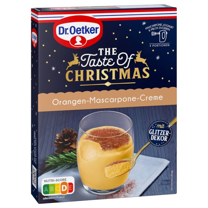 Dr. Oetker The Taste of Winter Dessert Orangen-Mascarpone-Creme
