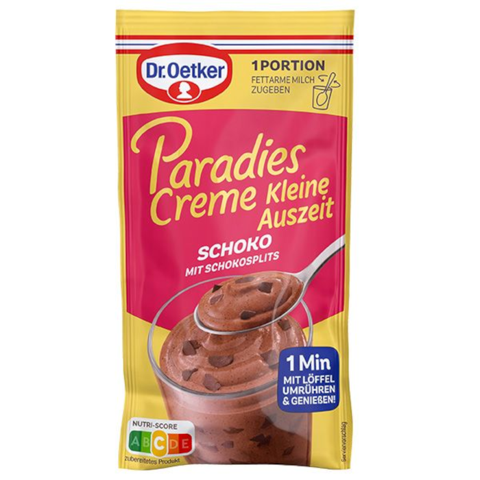 Dr. Oetker Paradies Creme Kleine Auszeit Schoko 34g