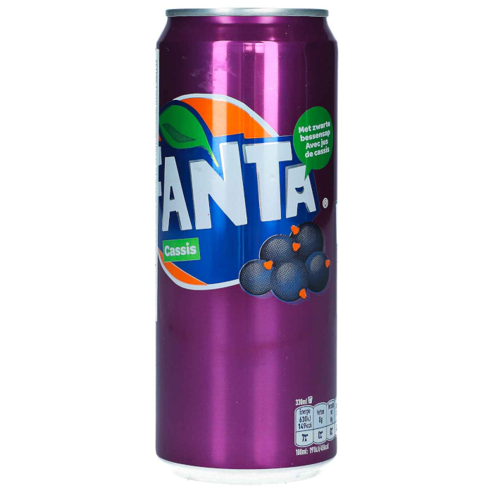 Fanta Cassis Erfrischungsgetränk 330 ml / 11.16 fl. oz.