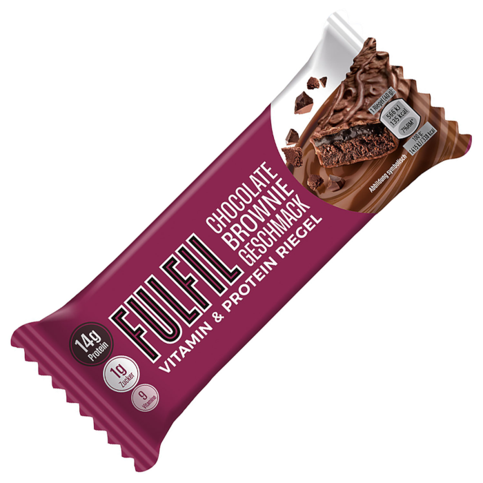 Ferrero Fulfil Vitamin & Protein Riegel Chocolate Brownie 40g / 1.41oz