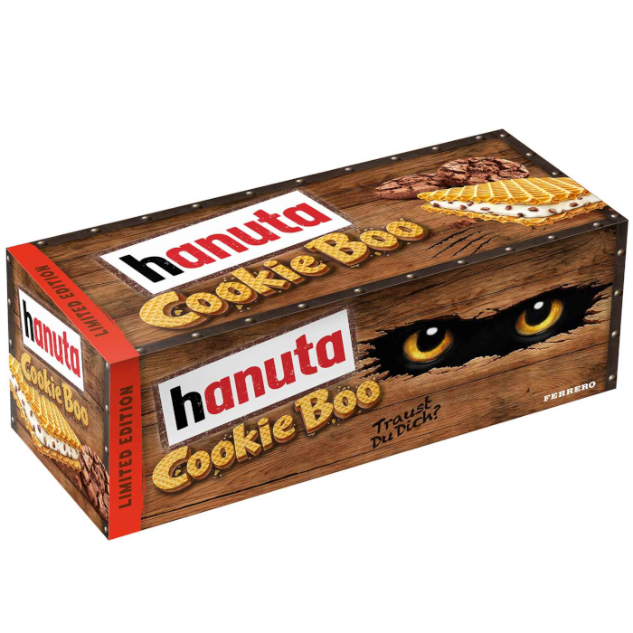 Ferrero Hanuta Cookie Boo Waffeln Limited Edition 10 Stück