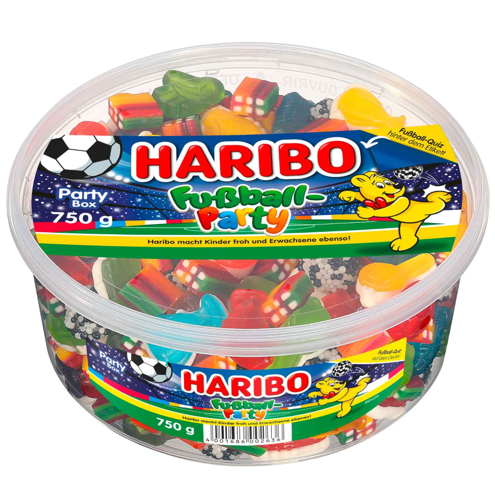 HARIBO Fußball-Party 750g / 26.46oz
