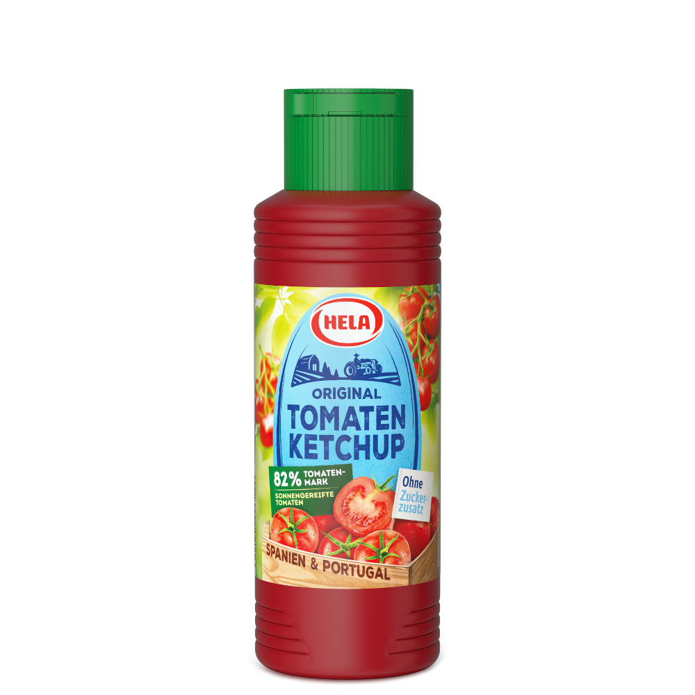 Hela Original Tomaten Ketchup ohne Zuckerzusatz 300ml / 10.14fl.oz.