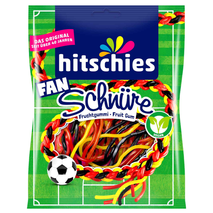 hitschies Fan Schnüre Fruchtgummi 125g / 4.4oz