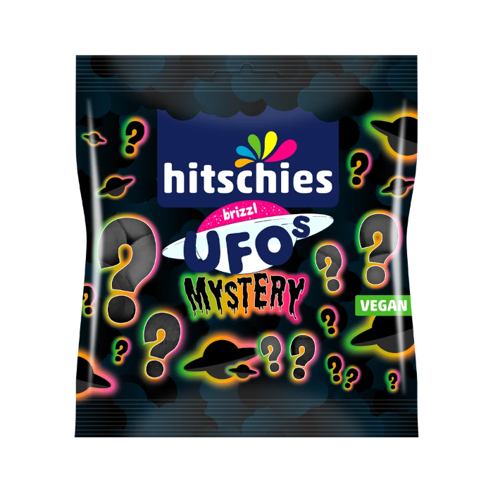 hitschies brizzl Ufos Mystery Edition, vegan 30g / 1.06oz
