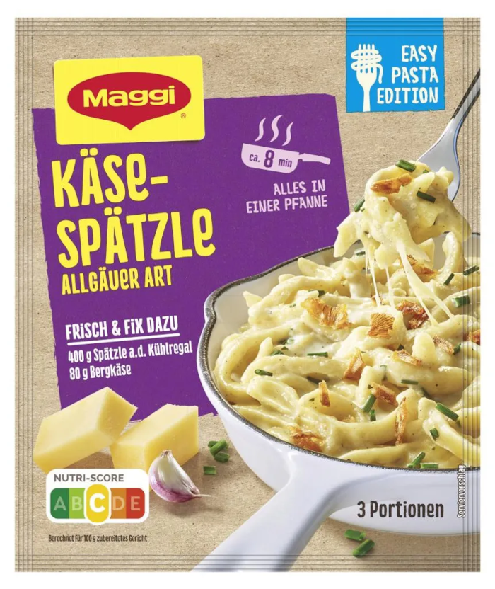 Maggi Fix für Käse Spätzle Allgäuer Art 34g / 1.2oz