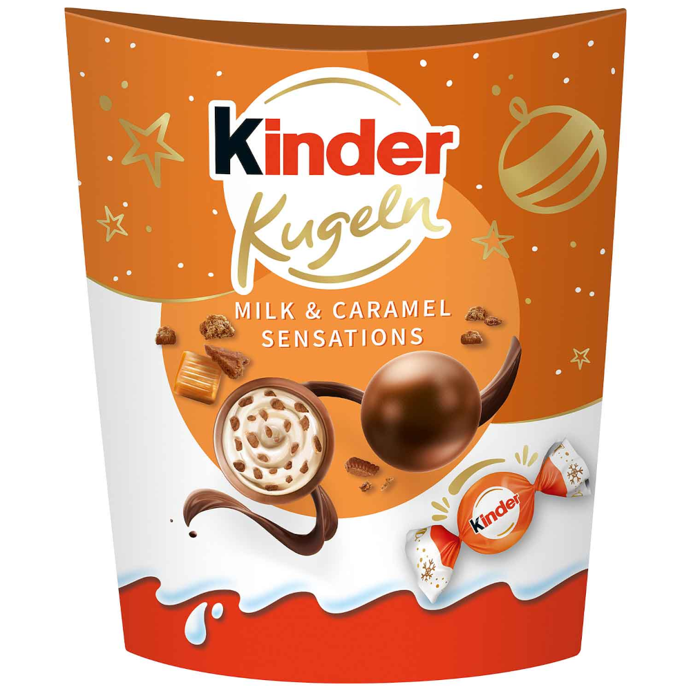 Ferrero Kinder Kugeln Milk & Caramel Sensations 90g / 3.17oz