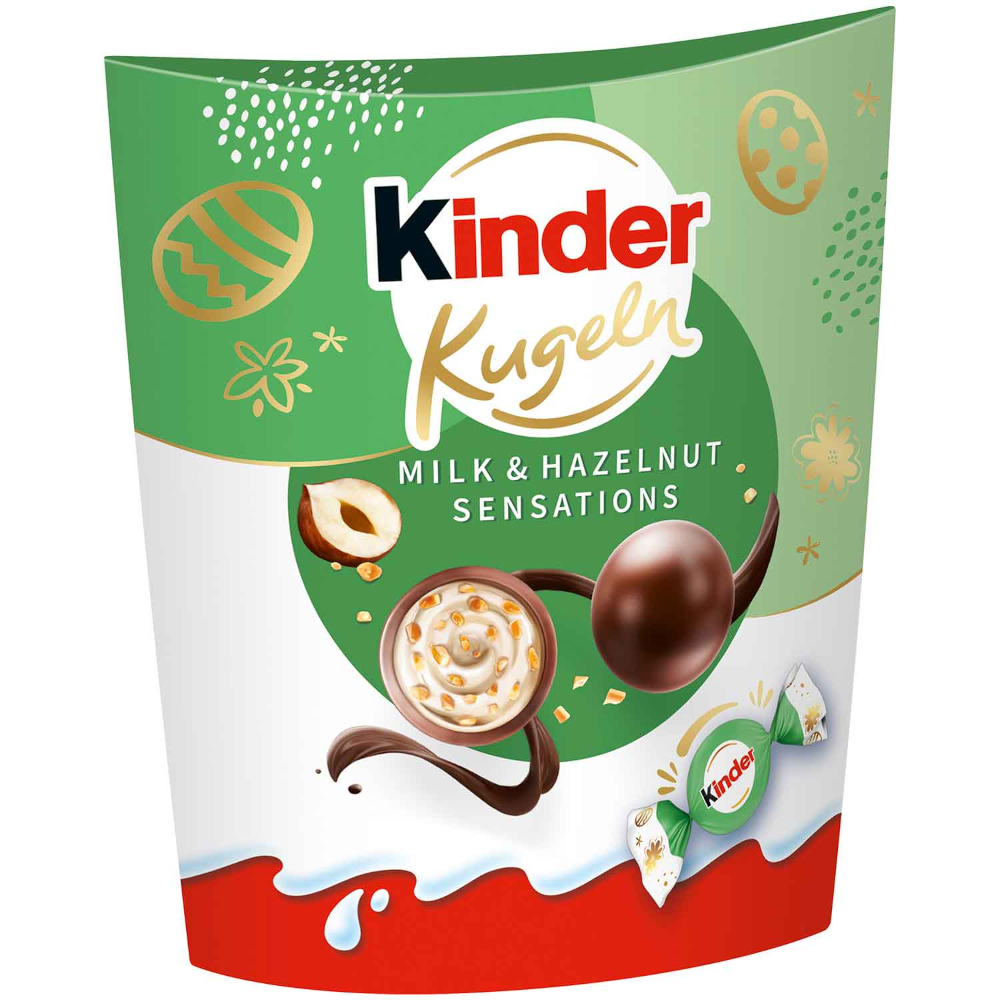 Ferrero Kinder Kugeln Milk & Hazelnut Sensations 90g / 3.17oz