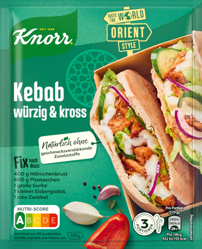 Knorr Fix für Kebab 30g / 1.05oz