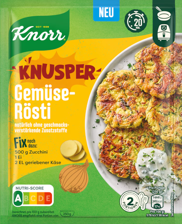 Knorr Fix für Knusper Gemüse-Rösti 58g / 2.04oz