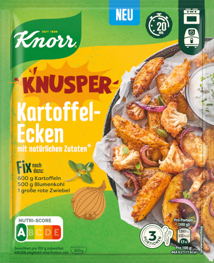 Knorr Fix für Knusper Kartoffel-Ecken 38g / 1.34oz