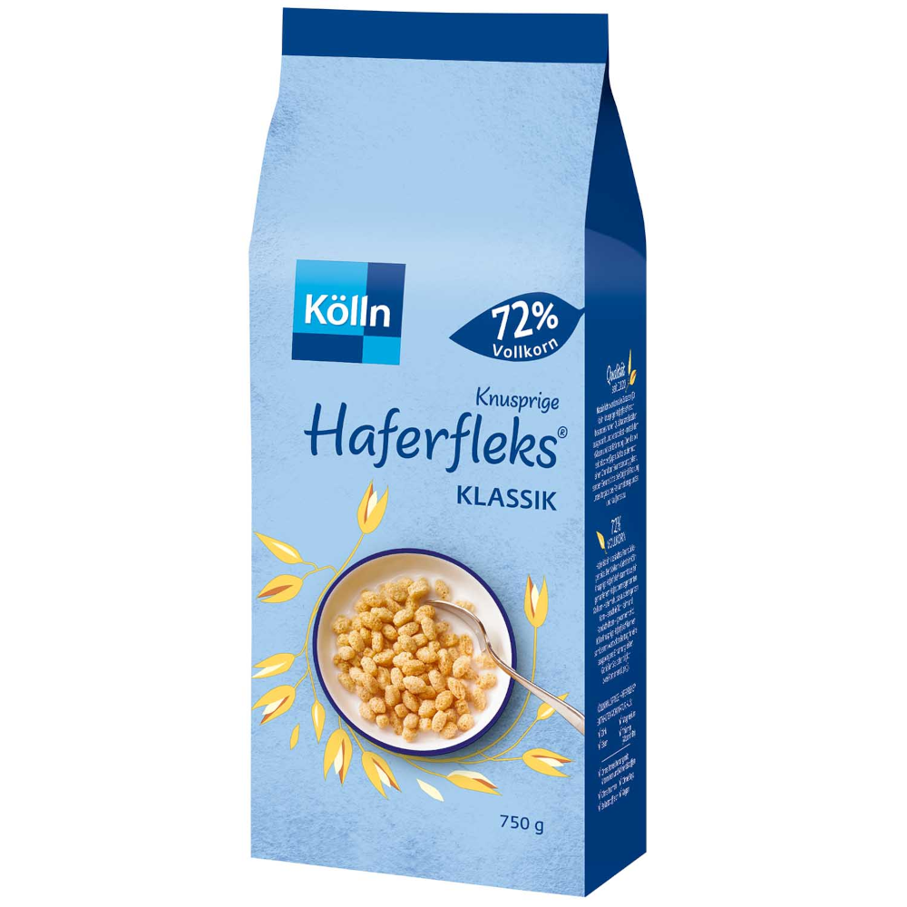 Kölln Knusprige Haferfleks Klassik 750g / 26.45oz