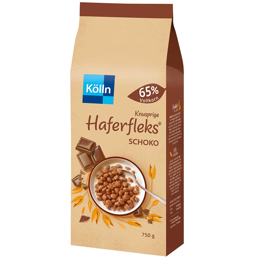 Kölln Knusprige Haferfleks Schoko 750g / 26.45oz
