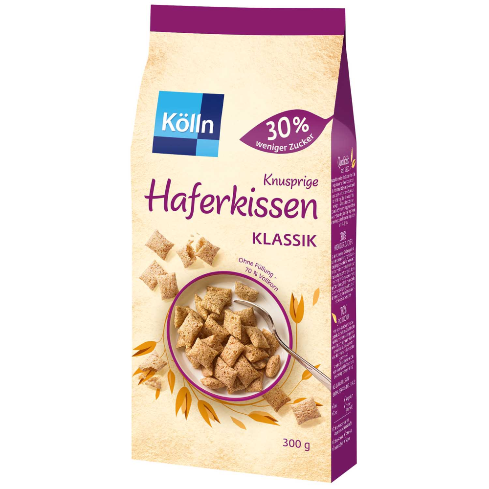 Kölln Knusprige Haferkissen Klassik 300g / 10.58oz
