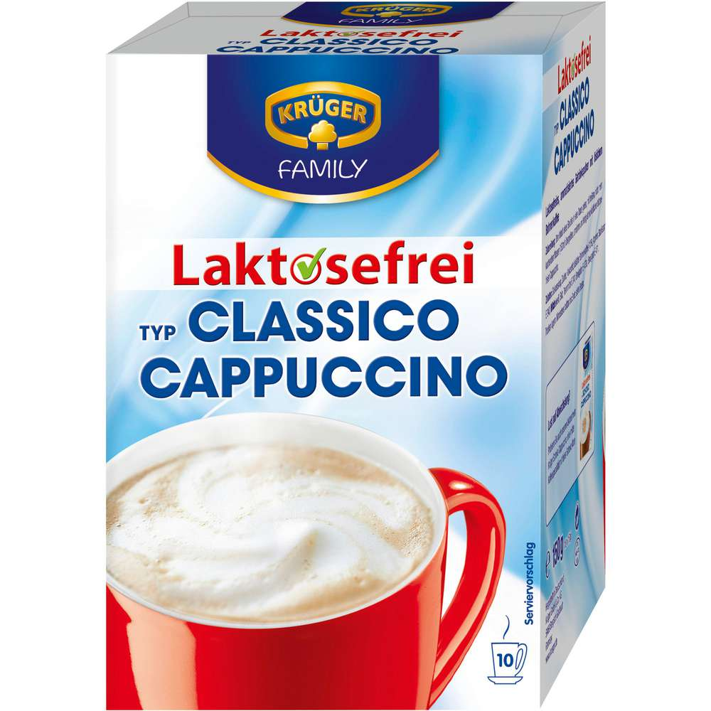 KRÜGER FAMILY Cappuccino Classico, Laktosefrei