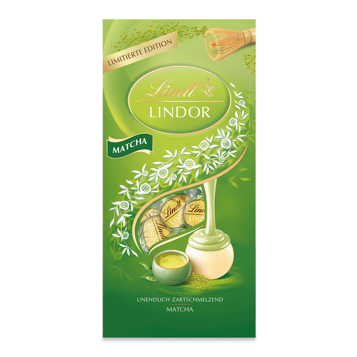 Lindt Lindor Schokoladen Kugeln Matcha 137g / 4.83oz