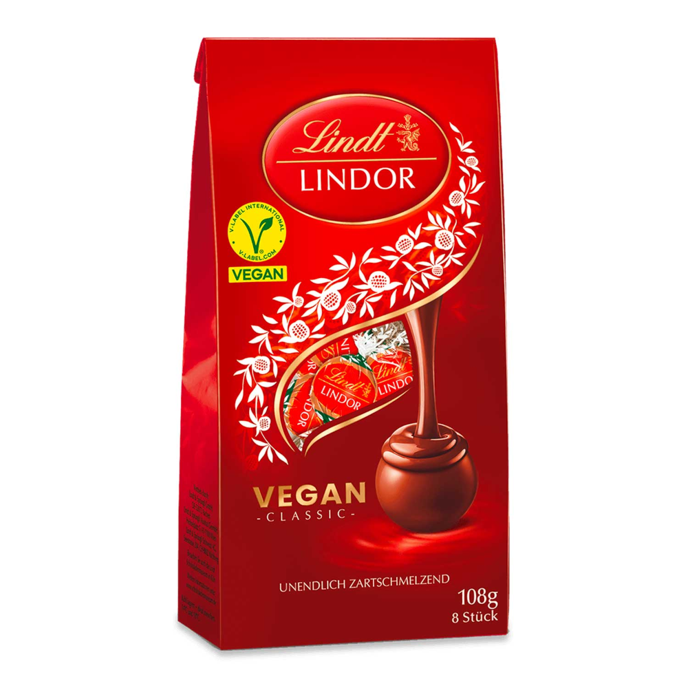 Lindt Lindor Schokoladen Kugeln Vegan 108g / 3.81oz