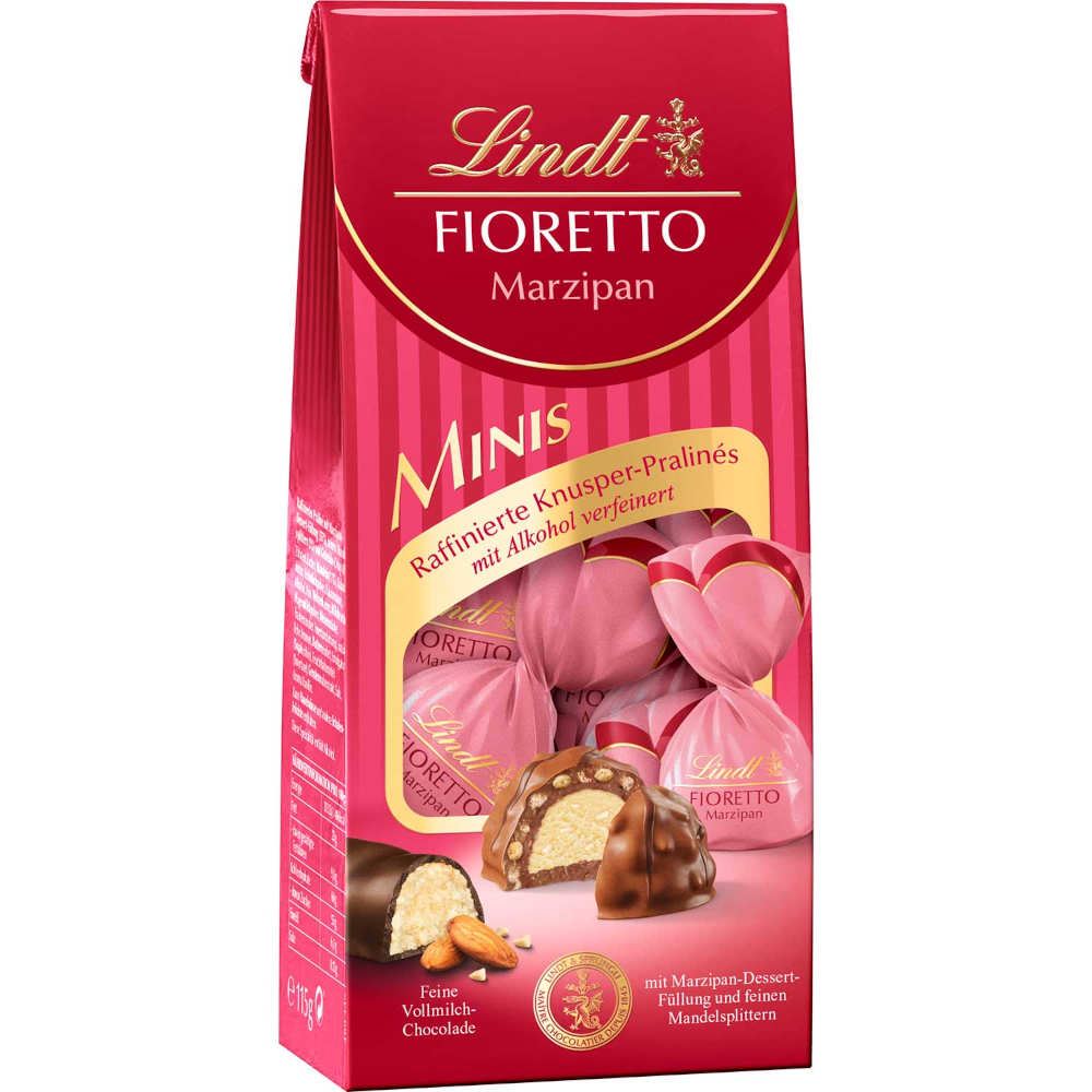 Lindt Fioretto Marzipan Mini Pralinen 115g / 4.05oz