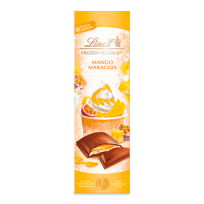 Lindt Frozen Yoghurt Mango Maracuja Tafel 100g / 3.52oz