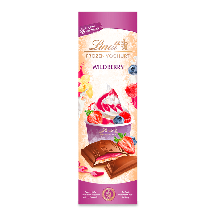 Lindt Frozen Yoghurt Wildberry Tafel 100g / 3.52oz