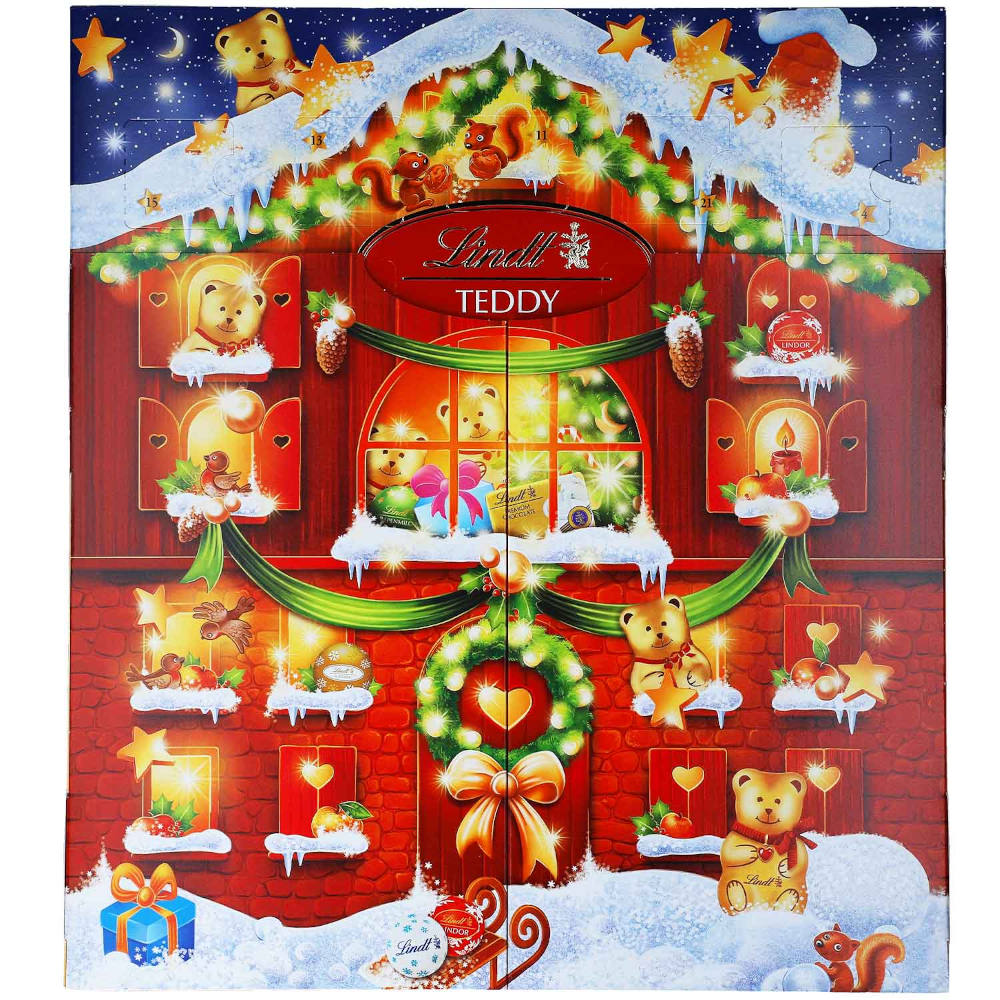 Lindt Kleiner Teddy Adventskalender 128g / 4.52oz
