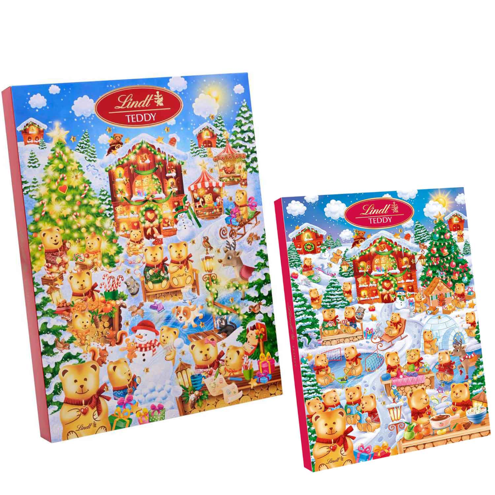 Lindt Teddy Wimmelbild Adventskalender 265g / 9.35oz