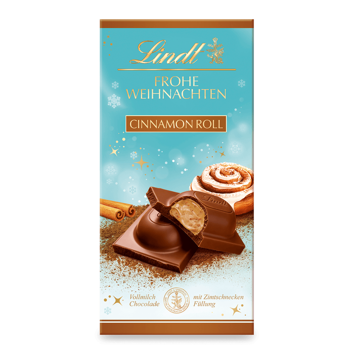 Lindt Weihnachts-Chocolate Cinnamon Roll 100g / 3.52oz
