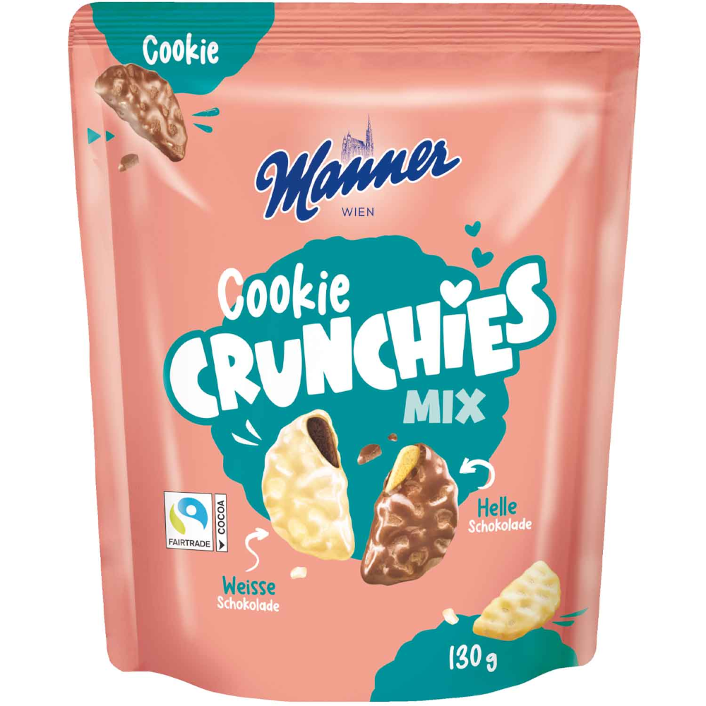 Manner Cookie Crunchies Mix 130g / 4.58oz
